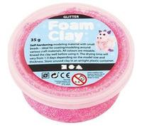 Foam Clay Foam Clay rose pailleté 35 grammes Rose G