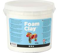 Creativ Company – Mousse à modeler – Foam Clay – Blanc 560 g