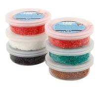 Foam Clay Set d'argile de Christmas 6 x 14 grammes 7 pièces (78844) Multicolore G