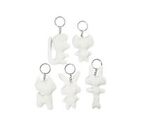 Foam Clay trousseau animal coton blanc 5 pièces