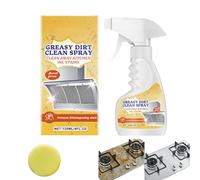 Foam Cleaner for Kitchen - Powerful Grease Cleaner Spray for Tough Sticky Grime on Cookware,Pans,Countertops,Appliances | All-Purpose Degreaser for Range Hoods,Ovens & Stovetops (1PCS)