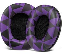 Foam Cushion Ear Pads for Sony MDR-7506 MDR-V6 MDR-V7 MDR-CD900ST Monitor Audio Headphones, Soft Protein Leather Earpads, High Density Foam