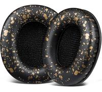 Foam Cushion Ear Pads for Sony MDR-7506 MDR-V6 MDR-V7 MDR-CD900ST Monitor Audio Headphones, Soft Protein Leather Earpads, High Density Foam