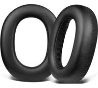 Foam Cushion Pads for Jabra Elite 85h Wireless Supra-Ear Headphones, Soft Protein Leather Earpads, Noise Isolation Foam