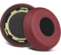 Foam Cushion Pads for Jabra Evolve 75(75UC 75MS 75SE) Stereo Bluetooth Wireless Headphones, Ear Pads with High Density Acoustic Insulation Foam, Soft Protein Leather