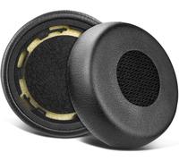 Foam Cushion Pads for Jabra Evolve 75(75UC 75MS 75SE) Stereo Bluetooth Wireless Headphones, Ear Pads with High Density Acoustic Insulation Foam, Soft Protein Leather