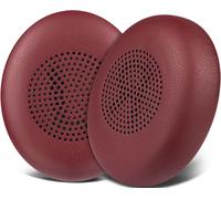 Foam Cushion Pads for Jabra Evolve2 65 (65MS 65UC USB)/Evolve2 40 (40UC 40MS USB)/Elite 45h Wireless Supra-Ear Headphones, Ear Pads with Soft Protein Leather
