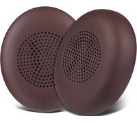 Foam Cushion Pads for Jabra Evolve2 65 (65MS 65UC USB)/Evolve2 40 (40UC 40MS USB)/Elite 45h Wireless Supra-Ear Headphones, Ear Pads with Soft Protein Leather
