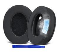 Foam Cushion Pads for Sony WH-1000XM4 (WH1000XM4) Headphones, with Noise Insulation Foam, Extra Thickness, Without Affecting Sensor-1000XM4 CG Black