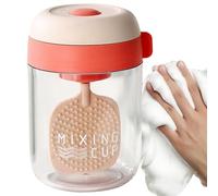 Foam Dispenser, Electric Frother, 3.94x4.53 Inches Face Cleanser Tool, Rechargeable Bubble Maker with , Leakproof Skincare Bottle for Daily Facial Wash, Shower, Travel Use
