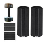 Foam Handle Grip Covers - 2-Pack Cushioning Rubber Sponge Tubes With Anti-Slip Wrap | Replacement Handlebar Grips For Fitness Equipment, Gardening Tools & Bicycles