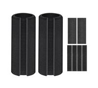 Foam Handlebar Grips, Bike Foam Grips, Ergonomic Cushion Grippers, Soft Shock Absorption, Non-Slip Texture, Ideal for Motorcycling and Adventure Travel, 4.25 Inches