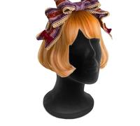 Foam Mannequin Head, Velvet Black Cosmetology Display Model, Adjustable Stand For Hair Accessories Jewelry Eyewear Hats Glasses, Perfect For Beauty Salon Home Store Showcase, Height 27.5-29cm Black