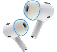 Foam Masters Memory Foam Ear Tips for AirPods Pro | Comfortable | Secure | Better Noise Cancellation | Version 3.0 Replacement Buds (Medium - 3 Pairs,