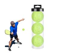 Foam Pickleball Balls, Pickleball Training Balls, Soft Hollow Pickle Balls, Indoor Pickleball Practice Balls, Outdoor Pickleball Training Balls, Warm-Up Pickleball Drills Balls, 74mm Foam Pickleball