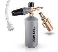 Foam Pro TECHKAR Canon à mousse compatible avec les nettoyeurs haute pression Black Decker Hobby 1000 ml 180 bar