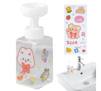 Foam Pump Bottle - 250ml/450ml Flower Foaming | Travel Wash Container