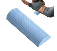 Foam Roller - Half Round EVA Massage Tool, Fitness Muscle Roller | Non Slip Stretch Aid Deep Tissue Relief Gym Pilates Yoga Core Stability Back Neck Leg Recovery Equipment