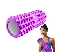 Foam Roller, Rouleau de Massage musculaire pour jambes, dos, bras, rouleau de massage musculaire profond pour libérer la tension musculaire 30 x 8 cm, Pilates, yoga, rouleau en mousse pour thérapie