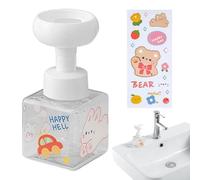 Foam Soap Dispenser - 250ml/450ml Cartoon Foaming Flower Shaped Bottle