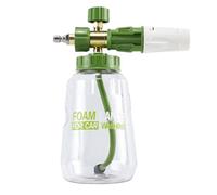 Foam Sprayer, High Pressure Garden Bottle, 1L Water Spray with Visible Tank, Quick-Connect Nozzle, Adjustable Fan Pattern, Ideal for Car Cleaning, Garden Watering, Pet Bathing