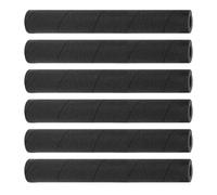 Foam Tube, Pipe Cover, Handle Grip, Ac Wrap, Roof Rack Pad, Guitar Stand Guard, Gym Protection, Pool Insulation, Outdoor Shield, Black Hollow Design, 6 Pieces Set with Sturdy Material