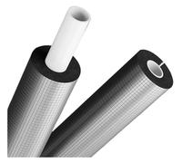 Foam Wrap aluminium foile tuyau couvre, Tailles multiples auto-adhésives de tuyauterie mousse d'isolation tuyau papier d'aluminium(ID*TH-219*30mm/8.62*1.18in)