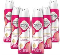 Foamburst Lot De 6 Gels Douche Nourrissants, Gel Douche À La Fleur De Litchi Et De Lotus, Mousse Luxueuse, Soin Doux De La Peau, Achat En Vrac, Lot De 6 X 200 Ml