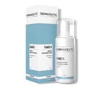 Foamer 15 | Mousse Visage Exfoliante & Purifiante Intense | 15% Acide Glycolique AHA Enrichi en Énoxolone | Peeling Anti Impurtés & Imperfections | Végan, Sans Parfum ni Silicone | 100ml | Dermaceutic