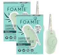 Foamie Aloe You Vera Much Shampoing Solide Végan À L'Aloe Vera Cheveux Secs 80g Promo 1+1 Gratuit