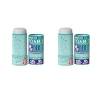 Foamie Déodorant Solide Rain In The Woods - Stick déo frais efficacité 48h - Sans aluminium ni alcool - Vegan & sans plastique - Testé dermatologiquement, 40g (Lot de 2)