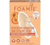 Foamie festes Duschgel Barre de douche exfoliante Graines d'abricot et beurre de karité 80 g