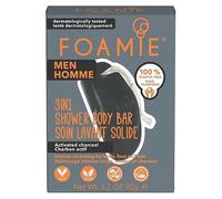 Foamie Homme Soin Lavant Solide 3 En 1 Charbon Actif 90g