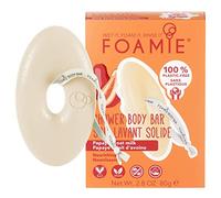 Foamie Pain de Douche Solide Oat to Be Smooth - Lait d’avoine, coco & beurre de cacao - Sans plastique ni sulfates - Vegan & pH neutre - Peaux sensibles, 80g