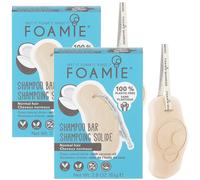 Foamie Shake Your Coconuts Shampoing Solide Végan Avec Huile De Coco 80g Promo 1+1 Gratuit