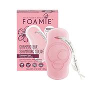 Foamie Shampoing solide bio pour cheveux secs et avec frisottis à l'Hibiscus qui apporte brillance et douceur • 100% sans plastique et vegan