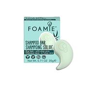 Foamie Shampoing Solide pour Cheveux Secs à l'Aloe Vera et à l'Euile D'Amande Format Voyage - 100% Vegan - sans Plastique et sans Sulfates 20G