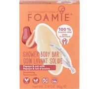Foamie Shower Body Bar Papaya & Oat Milk 2 In 1 80g