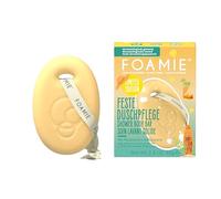 Foamie Soin de Douche Fixe Caramel Pistacchio - Gel Douche sans Plastique, Soin Corps Ferme avec Mousse Crémeuse - Nettoyage Doux pour Homme & Femme - Alternative Durable au Gel Douche