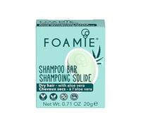 FOAMIE Travel Sized Body Bar Moisturising Aloe Vera PH Balanced Soap-Free No Sulphates or Parabens UK