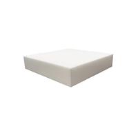 FoamRush 6" H x 24" W x 24" L Upholstery Foam Cushion High Density (Square Foam for Dining Chairs, Chair & Wheelchair Seat Cushion Replacement)