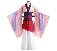 Foanja Mulan Déguisement Femme Cosplay Hua Mulan Hanfu avec Cape pour Adulte Fancy Dress Halloween Carnaval Fête Anniversaire Mascarade Costume