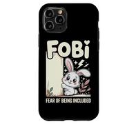FOBI Fear of Being Included (Peur d'être Inclus) Adorable Coque pour iPhone 11 Pro