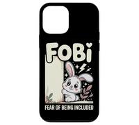 FOBI Fear of Being Included (Peur d'être Inclus) Adorable Coque pour iPhone 12 Mini
