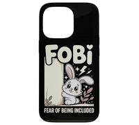 FOBI Fear of Being Included (Peur d'être Inclus) Adorable Coque pour iPhone 13 Pro