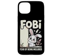 FOBI Fear of Being Included (Peur d'être Inclus) Adorable Coque pour iPhone 15 Plus