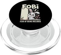 FOBI Fear of Being Included (Peur d'être Inclus) Adorable PopSockets PopGrip pour MagSafe