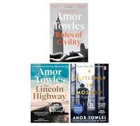Foblit ltd Amor Towles Collection Coffret de 3 Livres (Règles de civilité, The Lincoln Highway et A Gentleman in Moscou)