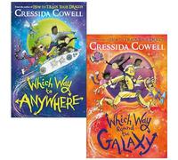 Foblit ltd Cressida Cowell Which Way to Anywhere Collection 2 livres (Which Way to Anywhere & [Couverture rigide Which Way Round the Galaxy)