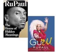 Foblit ltd Ensemble de 2 livres RuPaul Collection (La Maison des significations cachées et GuRu)
